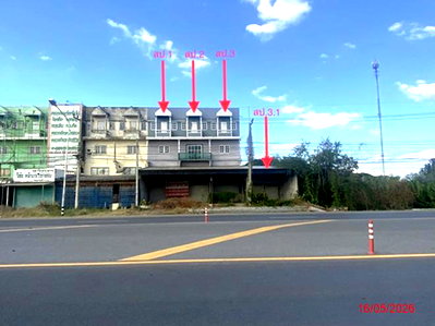 SHOP HOUSE 109 Sq.w. Tha Wung Lopburi for 7.8M