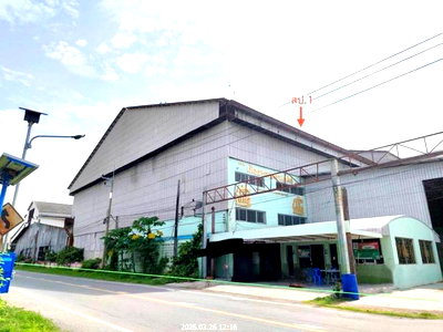 โรงงาน สุพรรณบุรี : โรงสี 5660 ตร.วา ดอนเจดีย์ สุพรรณบุรี 16.6M