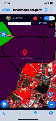 Land for sale Sam Phran Nakhon Pathom : 🟢70 rai of land (purple zone), priced at 12 million baht per rai, Sam Phran District, Nakhon Pathom Province. CV222