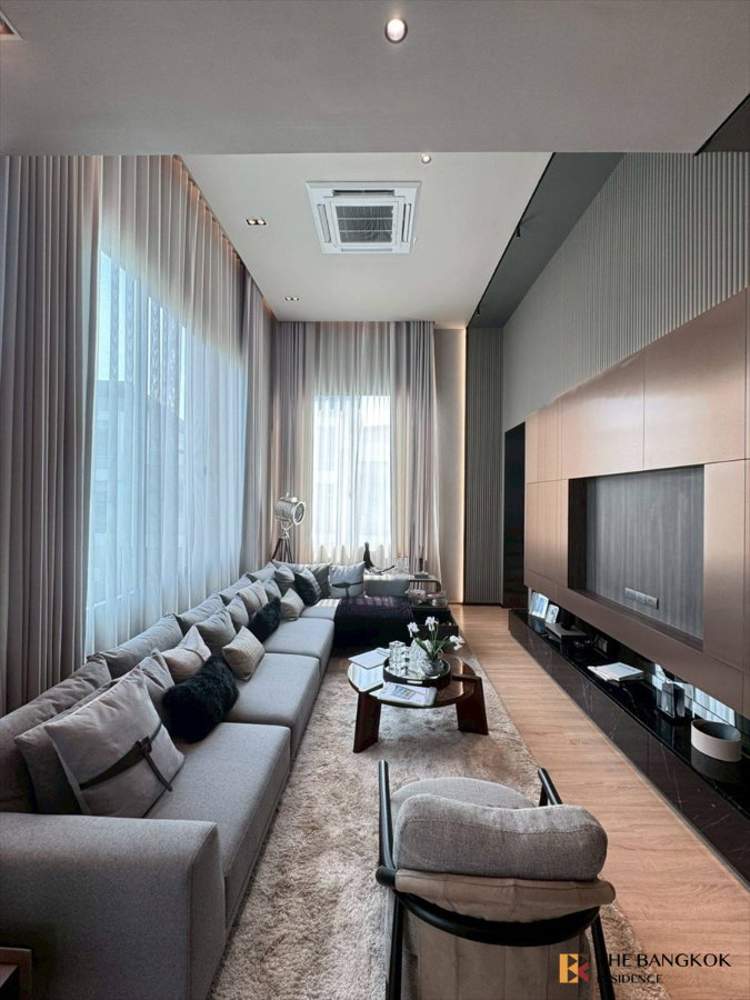 รูป เช่าบ้าน Rare Luxury💎 Nirvana Beyond Rama 9-Krungthep Kreetha 4นอน 96ตร.ว. 260k 🏡 บ้านเดี่ยว Modern Luxury ทำเลกรุงเทพกรีฑาตัดใหม่ - รูปที่ 3/12