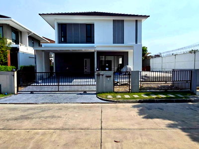 บ้านเดี่ยว วิทยาลัยอาชีวศึกษาธนบุรี : ขายบ้านเดี่ยวมือสอง โครงการเศรษฐสิริ จรัญฯ-ปิ่นเกล้า (Setthasiri Charun-Pinklao) ใกล้รถไฟฟ้าสายสีน้ำเงินสถานีบางขุนนนท์ 