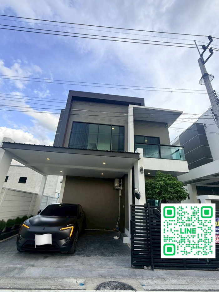 รูป ให้เช่าทาวน์โฮม บ้านใหม่ เฟอร์นิเจอร์ครบ ใกล้ Mega Bangna บ้านมือ 1 เพิ่งสร้างเสร็จ พร้อมเข้าอยู่ เหมาะอยู่อาศัยหรือทำออฟฟิศ จดทะเบียนบริษัทได้ - รูปที่ 20/22