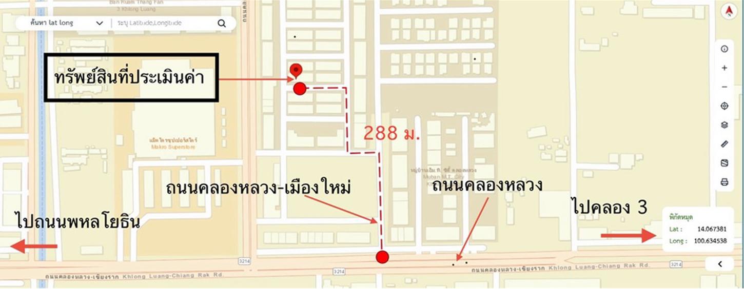 รูป ทาวน์เฮ้าส์ 42 ตร.วา คลองหลวงเมืองใหม่ คลองหลวง ปทุมธานี 4M - รูปที่ 17/18
