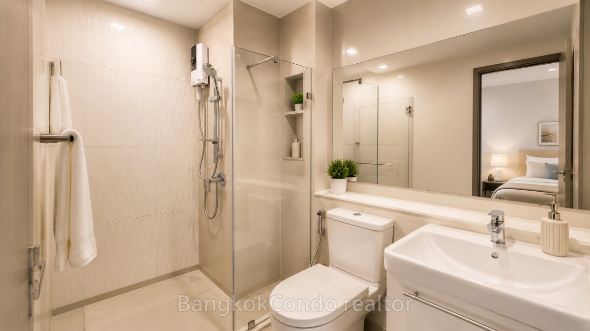 รูป 🍀🍀 Fully furnished💝 ให้เช่า📌 ไลฟ์ อโศก ไฮป์(Line: @rent2022) BTS อโศก ห้องสวย พร้อมเข้าอยู่ ราคาดี!!🔖A08024 - รูปที่ 7/9