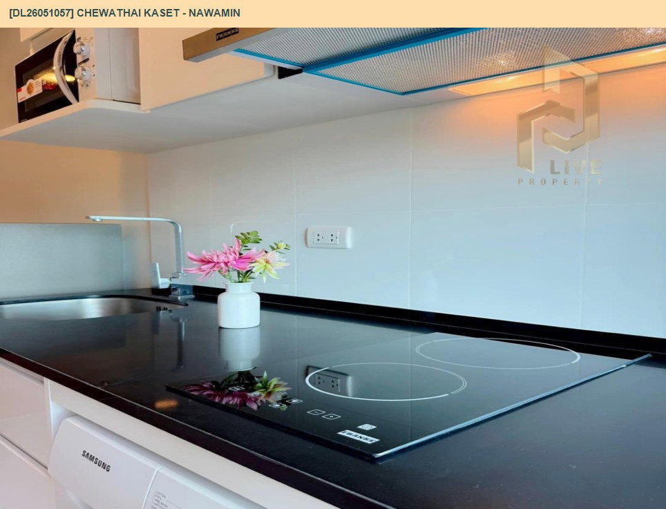 รูป DL26051057 ให้เช่าคอนโด ชีวาทัย เกษตร - นวมินทร์ (Chewathai Kaset - Nawamin) ใกล้ - พร้อมเข้าอยู่ โทรด่วน 0638692663 LineID @138fpvll - รูปที่ 7/8