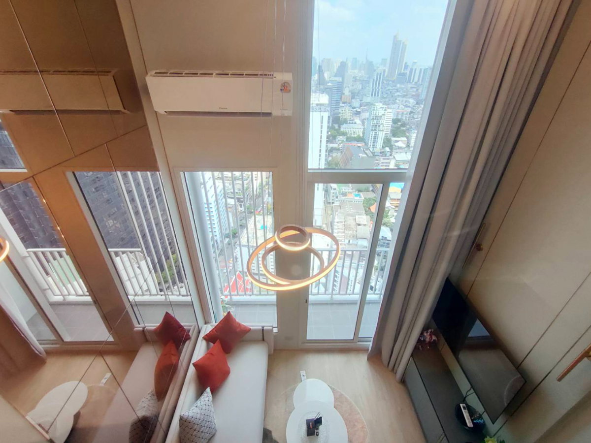 picture Condo for rent at Culture Chula, high-floor loft unit near Chula (ST-01) - 11/22