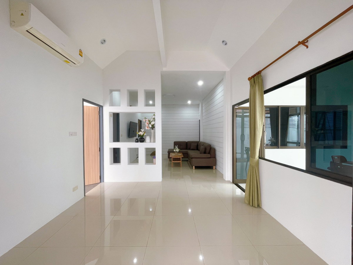 รูป ให้เช่าบ้านเดี่ยวชั้นเดียว ทำเลย่านเศรษฐกิจ ใกล้โรงเรียนนานาชาติ  #A6-H0474 - รูปที่ 4/15