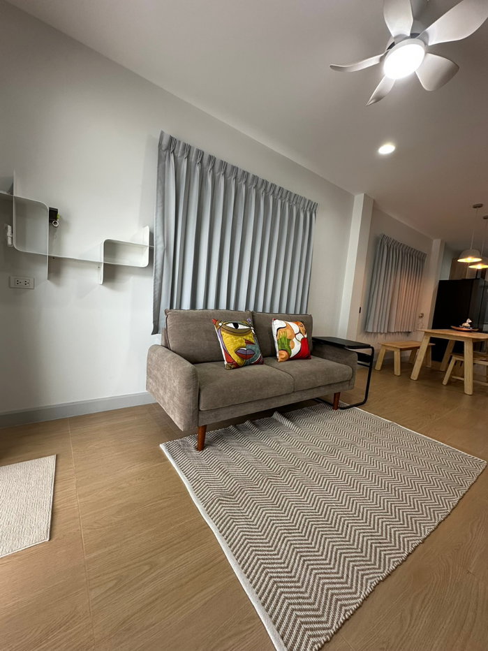 รูป 🏡✨ ให้เช่าบ้านแฝด 2 ชั้น — ซอยอ่อนนุช 40 Modern Smart Home ทำเลดีเดินทางสะดวก ใกล้รถไฟฟ้า 2 สาย  - รูปที่ 2/15