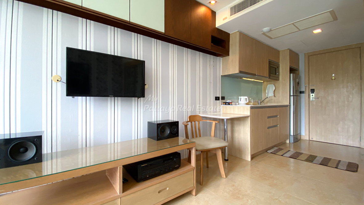 รูป 🛏️ Studio - 🛁 1 ห้องน้ำ - 🏙️ Garden View - 🇹🇭 ชื่อไทย - 🏢 The Cliff Condominium Pattaya - รหัส: CLIFF179 - รูปที่ 2/11
