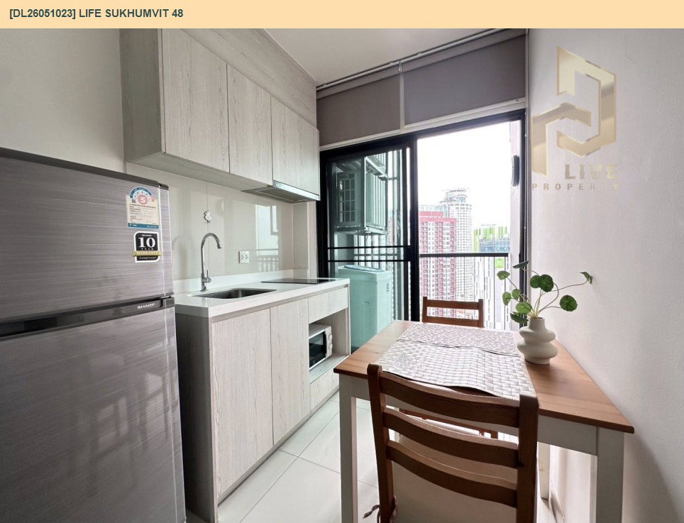 รูป DL26051023 ให้เช่าคอนโด ไลฟ์ สุขุมวิท 48 (Life Sukhumvit 48) ใกล้ BTS พระโขนง พร้อมเข้าอยู่ โทรด่วน 0653619502 LineID @897iyzll - รูปที่ 10/13