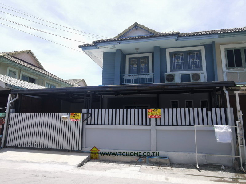 รูป ขายทาวน์เฮ้าส์ 2 ชั้น 30 ตรว. พฤกษา 15 บางพลี-ตำหรุ บ้านสวยสภาพดีมีต่อเติม พร้อมปั๊ม+แท็งก์น้ำ มุ้งลวดเหล็กดัด ใกล้นิคมฯ บางปู ไปแพรกษา-สุขุมวิทได้ - รูปที่ 2/40