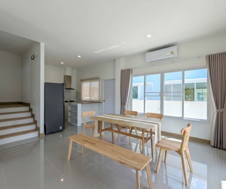 รูป บ้านแฝดใหม่ให้เช่า หมู่บ้านเซนธารา ธาราศิริ เชียงใหม่ อ.สันทราย ใกล้ Mill Hill International School (R1192) T.0946511456 - รูปที่ 6/15