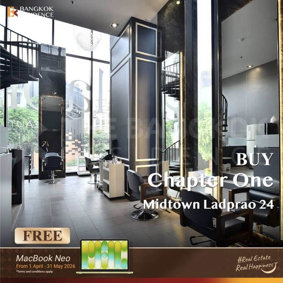 รูป 🏢 ขาย Commercial Space Chapter One Midtown Ladprao 24 พื้นที่ชั้น 1-3 ตกแต่งพร้อมทำธุรกิจ ✨ - รูปที่ 1/11