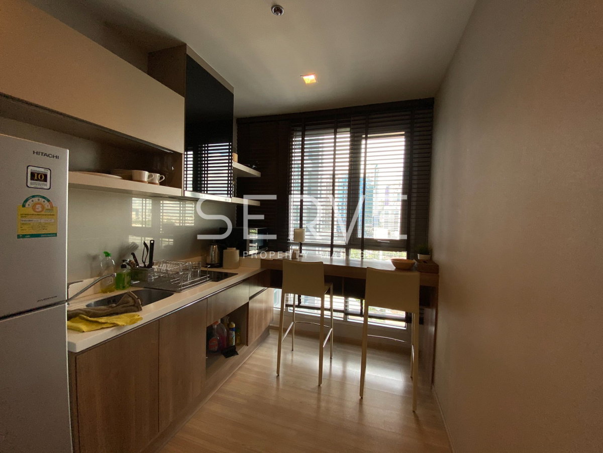 รูป 1 นอน ห้องกว้าง 34.79 ตร.ม. บนทำเลดีๆ คอนโดใกล้ BTS สะพานตากสิน 340 ม. ที่ Rhythm Sathorn / ขายคอนโด - รูปที่ 9/10