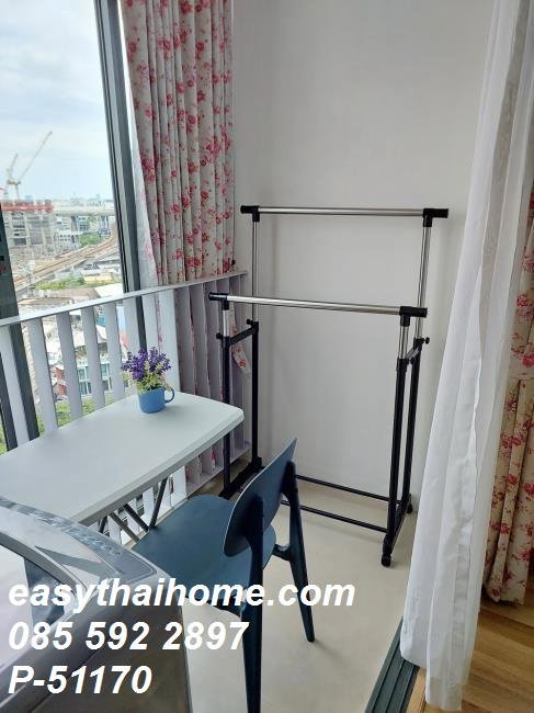 รูป P-51170 — ให้เช่าคอนโด ชั้น 12A Ideo Blucove Sukhumvit ใกล้ BTS อุดมสุข 085-592-2897 Line: @easythaihome - รูปที่ 4/12