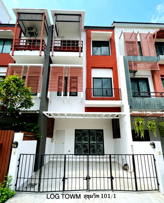 Home office for sale Bangna Commercial College : Townhouse 3storey for sale in Sukhumvit101/1 , 3bedrooms