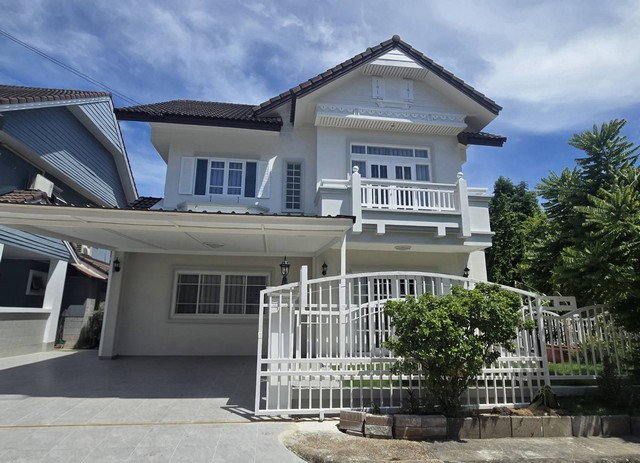 รูป ขายบ้านเดี่ยว พาร์คเวย์ ชาเล่ต์ รามคำแหง 190/1 รีโนเวทใหม่ พร้อมอยู่ แปลงมุม ใกล้ Ruamrudee International School - รูปที่ 1/24