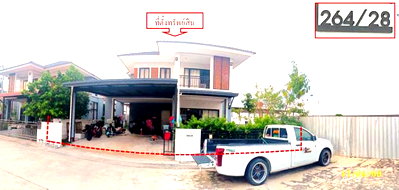 Houses for sale Nikhom Pattana Rayong : HOME 55.8 Sq.w. Nikhom Pattana Rayong for 3.6M