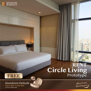 Rental Condo 💎Circle Living Prototype, 3BR 135sqm 99K 🎯 Beautiful unit, Fully Furnished, Prime area
