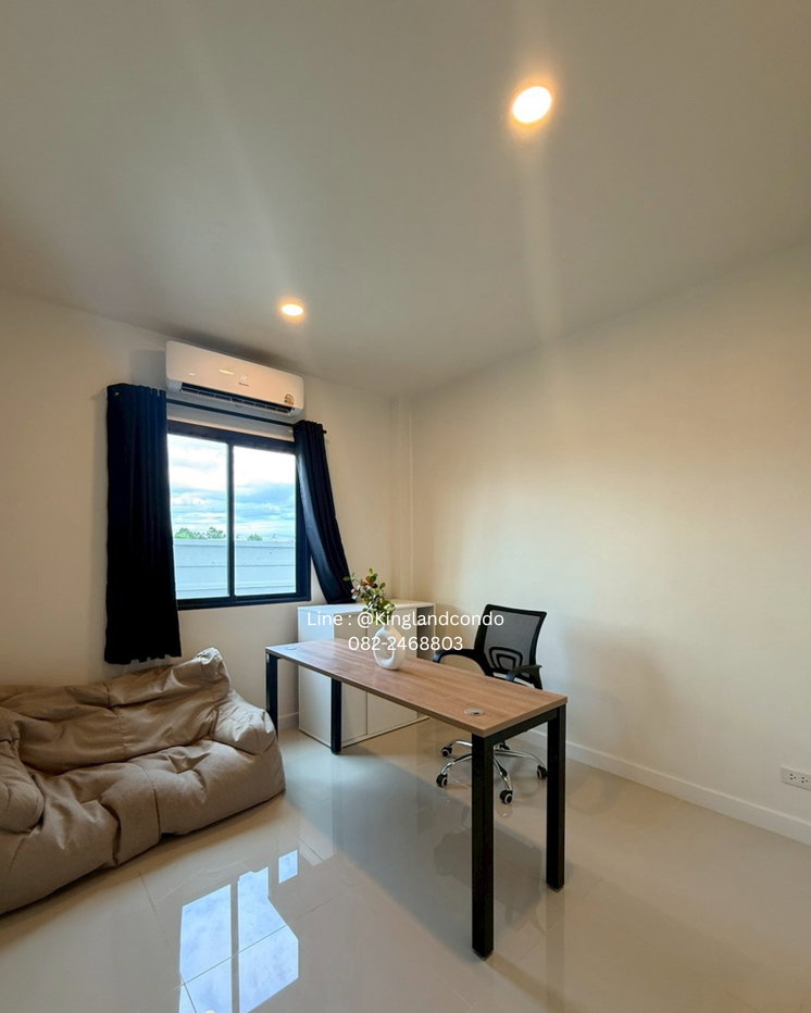 รูป ให้เช่าทาวน์โฮม บ้านใหม่ เฟอร์นิเจอร์ครบ ใกล้ Mega Bangna บ้านมือ 1 เพิ่งสร้างเสร็จ พร้อมเข้าอยู่ เหมาะอยู่อาศัยหรือทำออฟฟิศ จดทะเบียนบริษัทได้ - รูปที่ 9/22