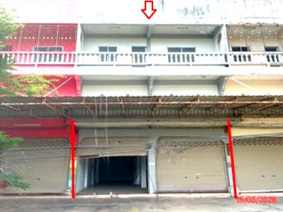 อาคารพาณิชย์ ลพบุรี : อาคารพาณิชย์ 64 ตร.วา ท่าวุ้ง ลพบุรี 4.5M