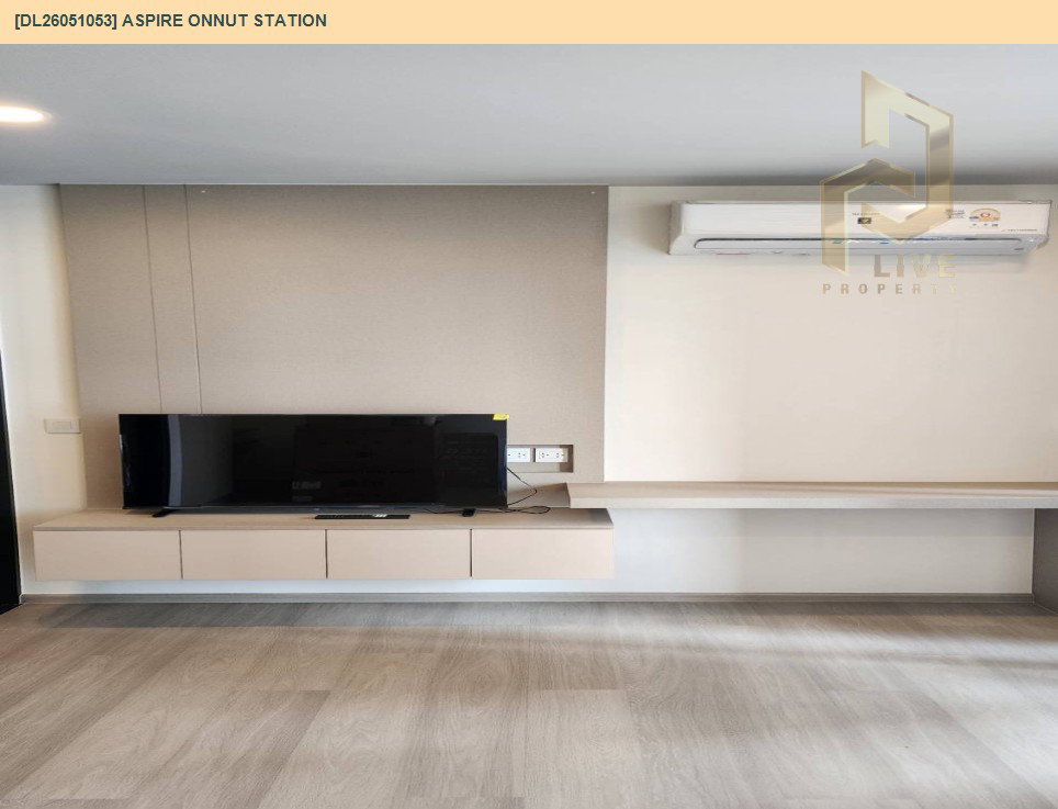รูป DL26051053 ให้เช่าคอนโด แอสปาย อ่อนนุช สเตชั่น (Aspire Onnut Station) ใกล้ - พร้อมเข้าอยู่ โทรด่วน 0614453194 LineID @162cjixi - รูปที่ 4/8