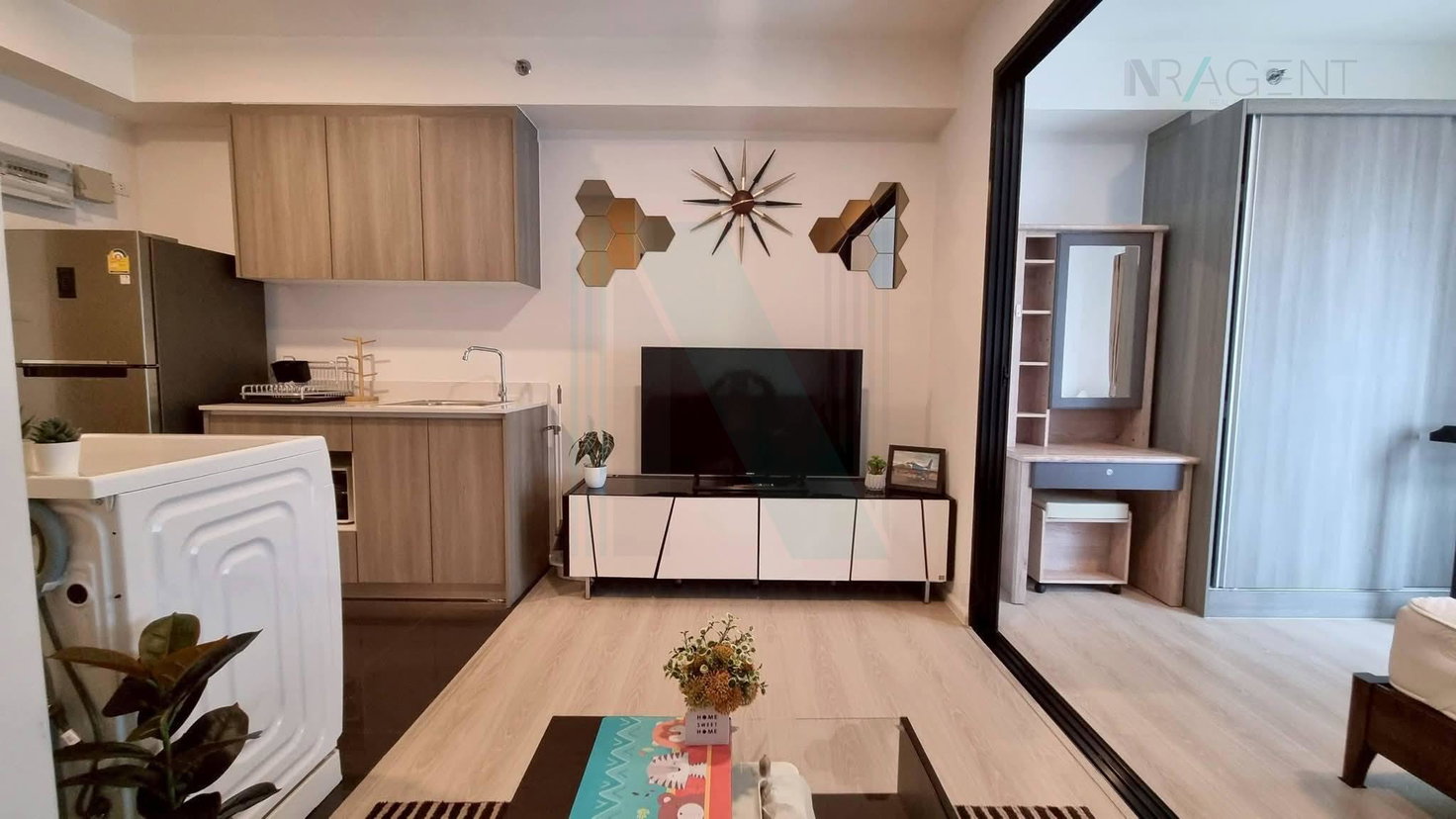 picture 🔺 For Rent Condo A SPACE MEGA Building 1, Floor 7,1 bed room, Room size 29 sqm - 7/8