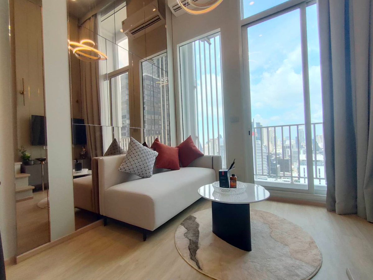 picture Condo for rent at Culture Chula, high-floor loft unit near Chula (ST-01) - 4/22