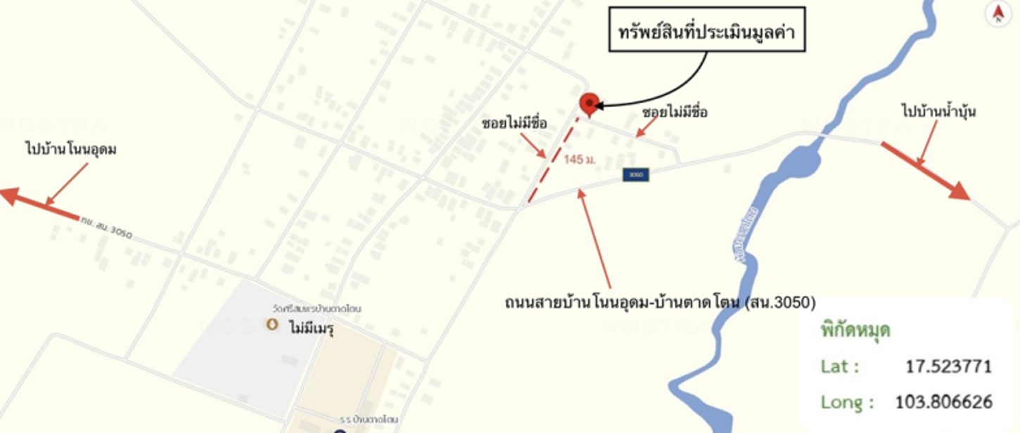 รูป บ้านเดี่ยว 127 ตร.วา วานรนิวาส สกลนคร 1M - รูปที่ 12/12