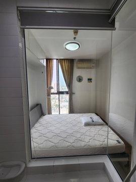 🥳IDEO Mix Sukhumvit 103. A Building, Fl.18*Washing machine *Near BTS Udomsuk💚Line id: @thefirstagent [RAR2605-2526]