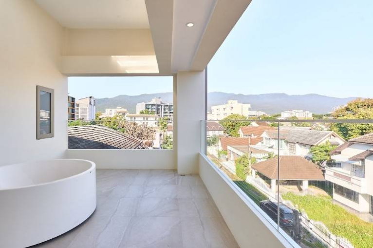 รูป บ้านเดี่ยว 3 ชั้นครึ่ง สร้างใหม่สไตล์ Modern Luxury ทำเลระดับพรีเมียม ใจกลางนิมมานตรงข้าม One Nimman และใกล้ MAYA -SW003674 - รูปที่ 7/46