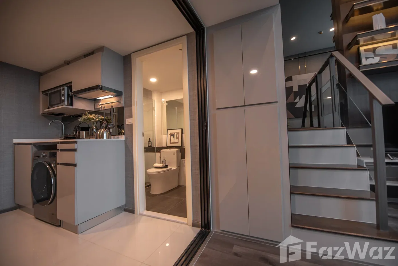 รูป ขาย คอนโด 1 ห้องนอน ในโครงการ ไนท์บริดจ์ สเปซ พระราม 9 5701973 - รูปที่ 5/8