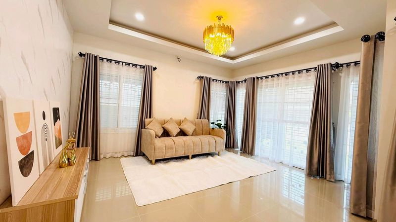 picture Quality detached houses in a peaceful atmosphere at Sensiri Home - Laem Chabang. - 2/13