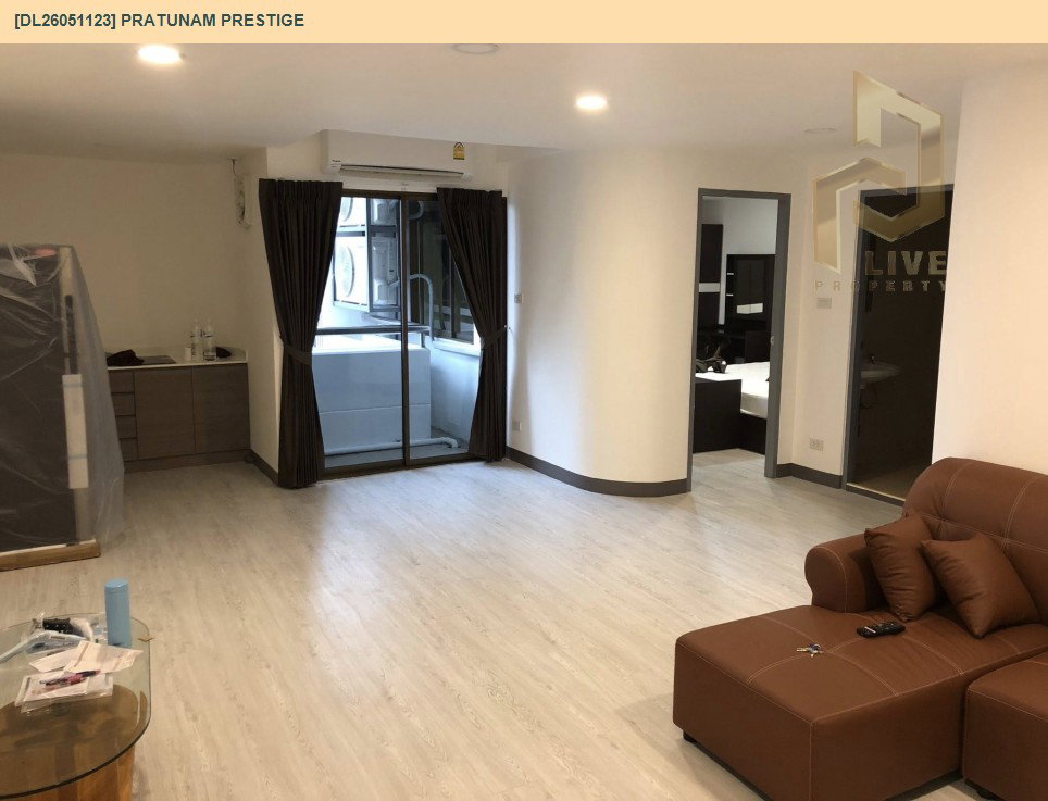 รูป DL26051123 ให้เช่าคอนโด ประตูน้ำ เพรสตีจ (Pratunam Prestige) ใกล้ BTS ราชเทวี พร้อมเข้าอยู่ โทรด่วน 0653619502 LineID @897iyzll - รูปที่ 6/7