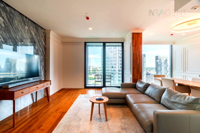 Condos for rent : For Rent Condo LAVIQ SUKHUMVIT 57 Building 1, Floor 24,2 bed room, Room size 115 sqm