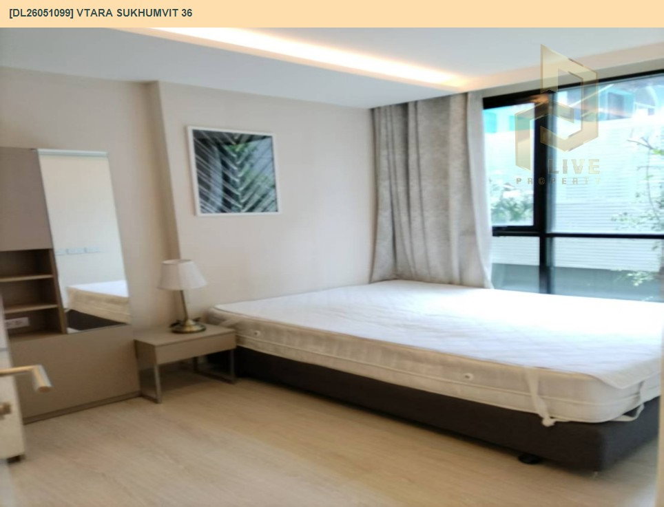 รูป MDL26051099 ให้เช่าคอนโด วีธารา สุขุมวิท 36(Vtara Sukhumvit 36)ใกล้BTS ทองหล่อ ห้องตกแต่งสวย ทรด่วน 0653619502 LineID @897iyzll - รูปที่ 6/6