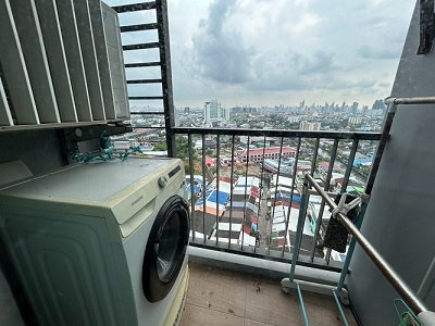 รูป ให้เช่าคอนโดเดอะเพรสซิเดนท์  สาทร ราชพฤกษ์  ชั้น24   1ห้องนอน วิวสวย เฟส 3 ติดรถไฟฟ้าบางหว้า - รูปที่ 7/8