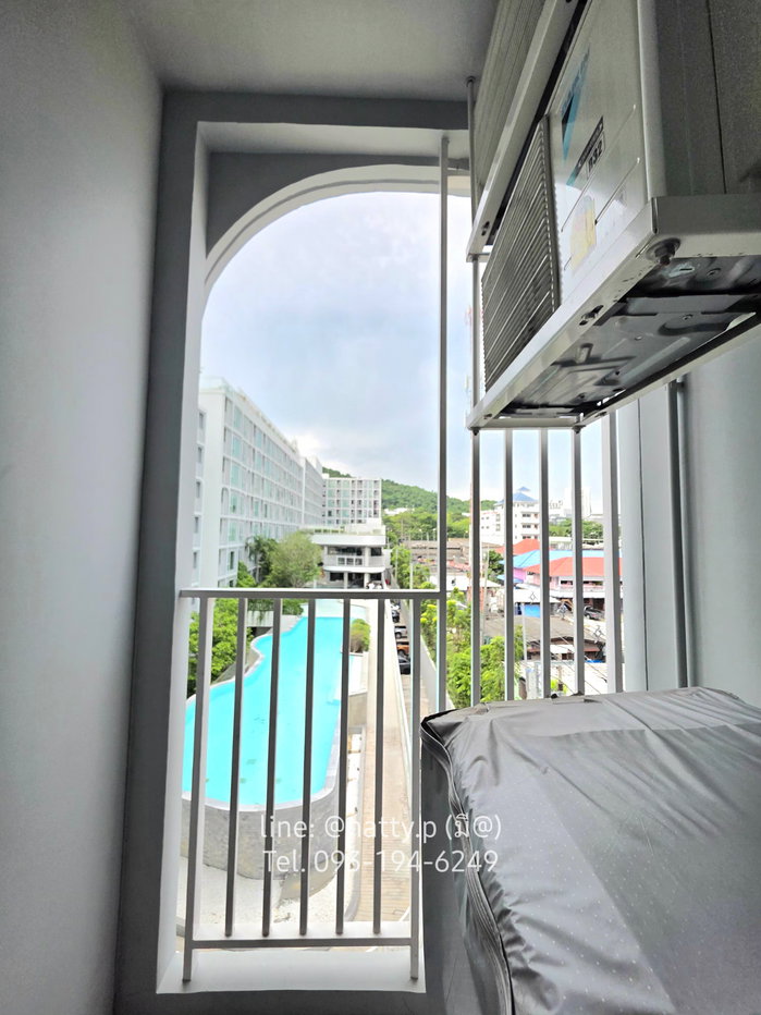 รูป ให้เช่า Atmoz Serene Sriracha — วิวส่วนกลาง ชั้น 5 ตึก C - รูปที่ 8/9