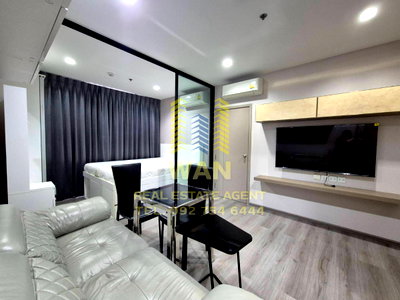 คอนโดให้เช่า : ให้เช่าคอนโด The politan rive ชั้น 17 ขนาด 31 ตร.ม. วิวแม่น้ำ สวนส่วนกลางสวย ครบพร้อมอยู่