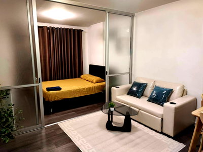 Condos for sale Rayong : Sale D-Condo Nernphra Rayong near Sukhumvit Rd. (Negotiable)