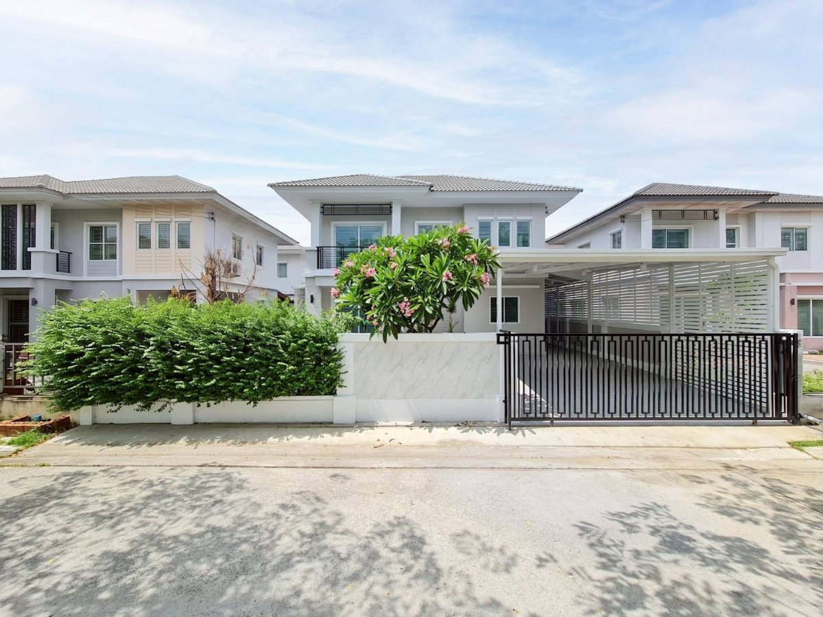 รูป บ้านเดี่ยว รีโนเวทใหม่ หมู่บ้าน พฤกษาวิลเลจ 29 รังสิต-คลองสาม คลองหลวง ปทุมธานี เนื้อที่กว้างขวาง ทำเลดี - รูปที่ 1/18