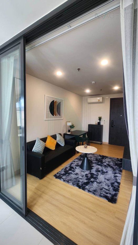 รูป 🚩 ให้เช่าคอนโด เอ็กซ์ที ห้วยขวาง อาคาร A ชั้น 9 1 ห้องนอน ขนาด 35.00 ตรม ใกล้ The Street รัชดา - รูปที่ 5/8