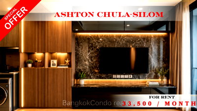 Condos for rent : 🌹✨ Exclusive Unit For Rent 📌 Ashton Chula–Silom (Line: @rent2022) | Near MRT Samyan  ✨Prime Location | Ready to Move In! ✨  📌 Ref Code: A01529