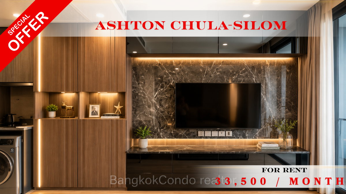 picture 🌹✨ Exclusive Unit For Rent 📌 Ashton Chula–Silom (Line: @rent2022) | Near MRT Samyan ✨Prime Location | Ready to Move In! ✨ 📌 Ref Code: A01529 - 1/9