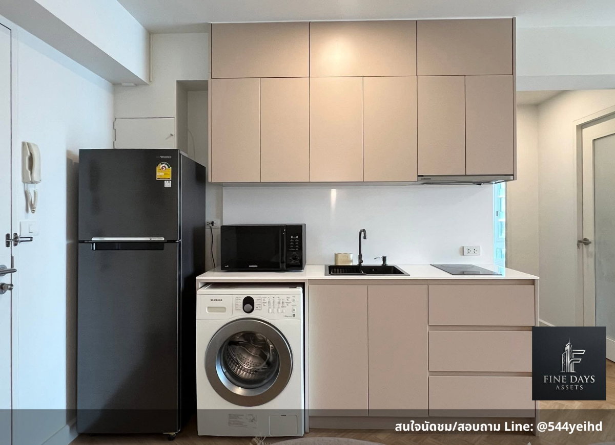 รูป  FD-083317ให้เช่า My Resort Bangkok (อโศก–เพชรบุรี) ✨ 2 ห้องนอน | 1 ห้องน้ำ | Fully Renovated พร้อมเข้าอยู่ - รูปที่ 3/7