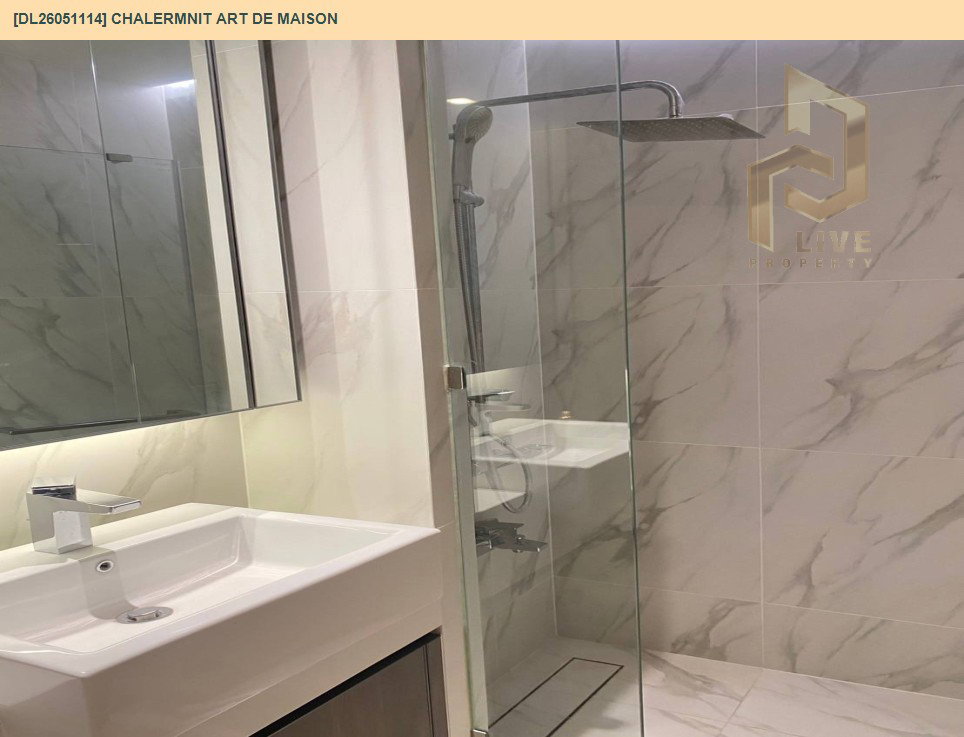 รูป DL26051114 ให้เช่าคอนโด เฉลิมนิจ อาร์ต เดอ เมซง สุขุมวิท 53 (Chalermnit Art De Maison) ใกล้ - พร้อมเข้าอยู่ โทรด่วน 0653619502 LineID @897iyzll - รูปที่ 7/10