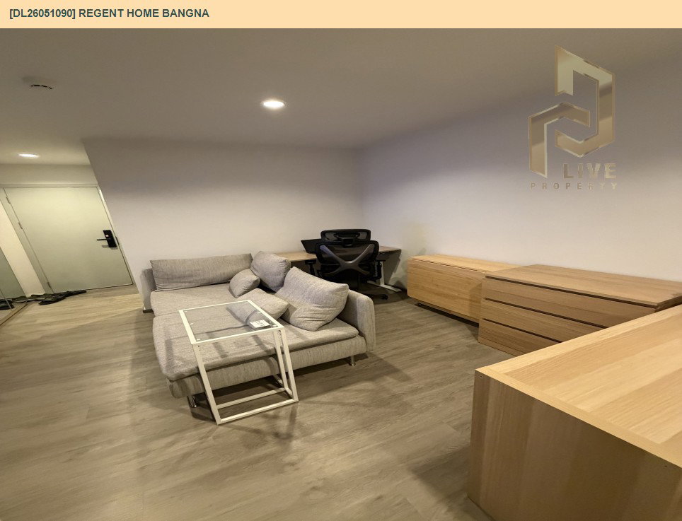 รูป DL26051090 ให้เช่าคอนโด รีเจ้นท์ โฮม บางนา (Regent home bangna) ใกล้ BTS บางนา พร้อมเข้าอยู่ โทรด่วน 0653619502 LineID @217jgcbp - รูปที่ 7/14