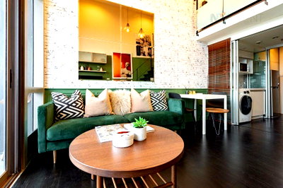คอนโดให้เช่า : 🎉Special room!🎉 ให้เช่าคอนโด ไอดีโอ มอร์ฟ 38 อาคาร 1 ชั้น 9 Duplex ขนาด 36.00 ตรม ใกล้ Gateway เอกมัย