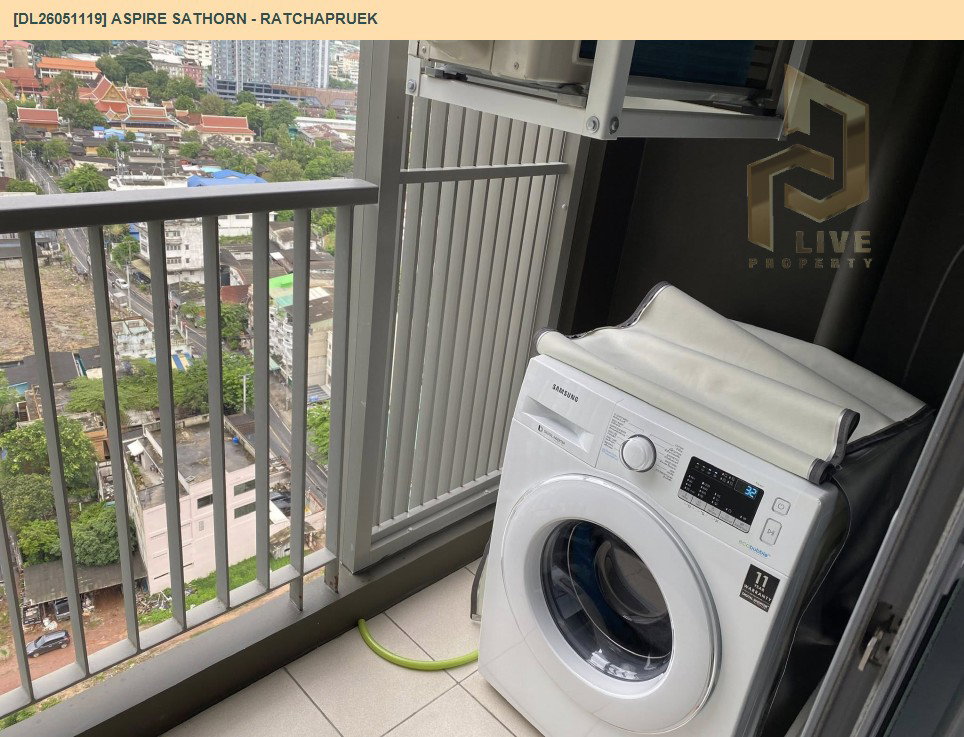 รูป DL26051119 ขายคอนโด แอสปาย สาทร - ราชพฤกษ์ (Aspire Sathorn - Ratchapruek) ใกล้ BTS บางหว้า พร้อมเข้าอยู่ โทรด่วน 0638692663 LineID @655ebbvc - รูปที่ 10/10