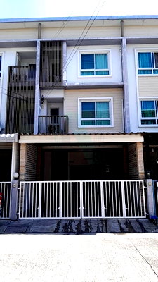 Townhouses for sale Bangna Commercial College : For Sell Town house THE RICH BIZ HOME @ SUKHUMVIT 105 3-story 3 bedroom 2 bathroom